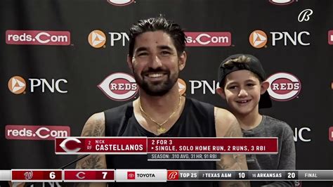 PHILADELPHIA Nick Castellanos took his position in right field in the top of the first inning of Game 3 of the World Series against the Astros and he did something he has only. . Nick castellanos son age